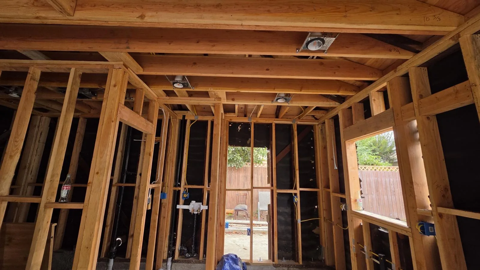 Electrical rough-in project
