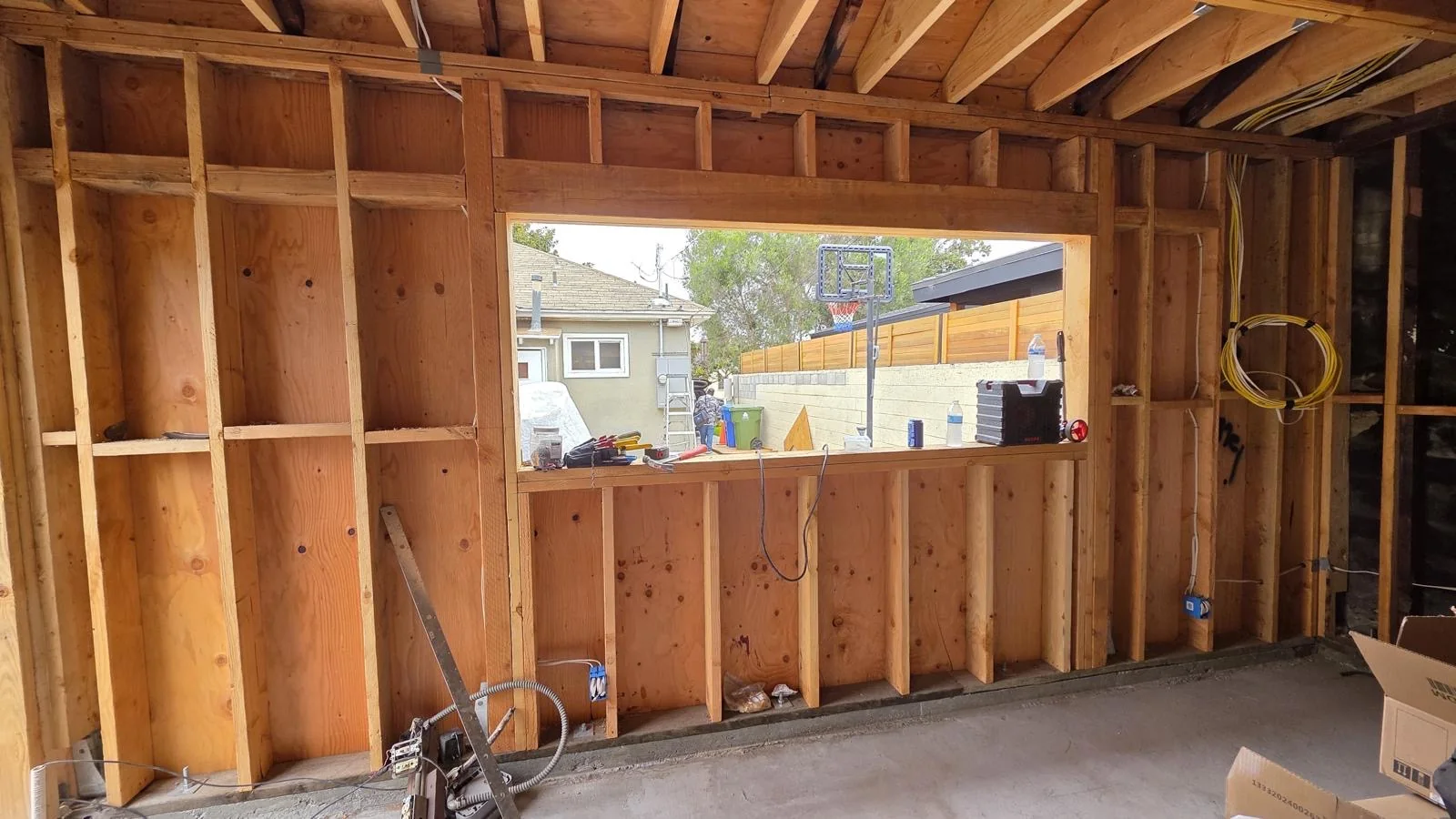 Residential electrical wiring project